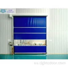 Puerta automática de tela de PVC a alta velocidad